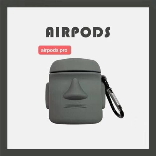 Cartoon Silicone Wireless Bluetooth Earphone Cover for AirPods 1 2 Pro Case For Apple AirPods Pro Cover Earpods Protective Cute