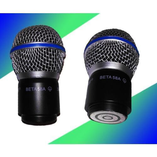 Replacement Cartridge Capsule Head for Shure BETA58A PGX2 PG4 SLX2 SLX4 Wireless Microphone System