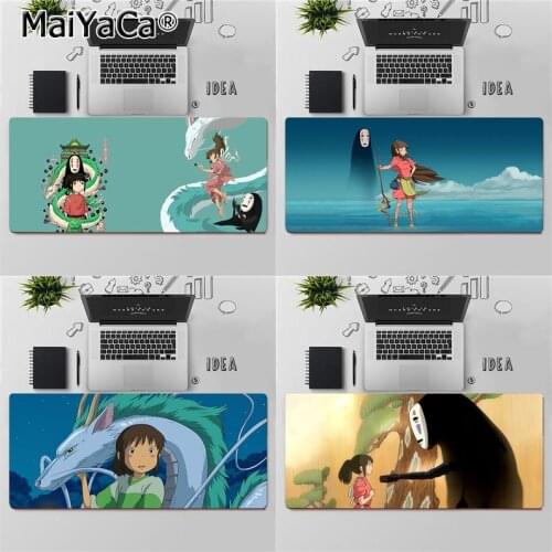 Maiyaca High Quality Spirited Away Large Mouse pad PC Computer mat Free Shipping Large Mouse Pad Keyboards Mat
