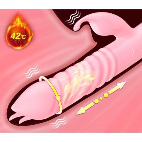 10-speeds Vibrators G Spot Stimulator Clitoral Massage Masturbation Heating Swing Telescopic Dildos Vibrators Sex Toys For Women