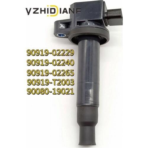 1x 90919-02229 90919-02240 90919-02265 IGNITION COIL FOR TOYOTA- YARIS VITZ ECHO VERSO PROBOX FOR SUCCEED PRIUS 1.0L 1.3L 1.5L