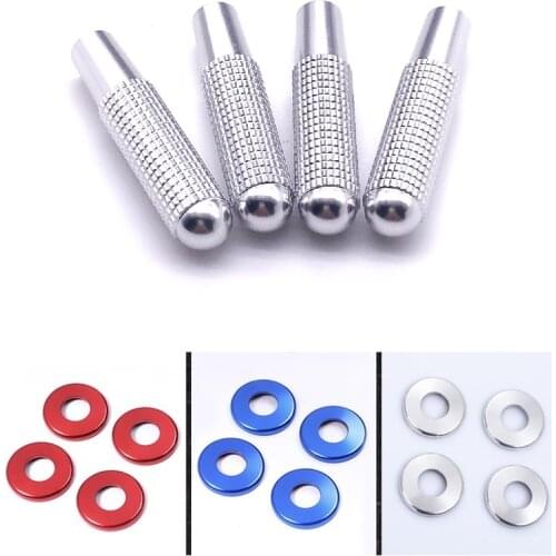 8 PCS Car Modified Door Bolt Lock Pin Cover For Mercedes Benz C W205 C63 GLC X253 Coupe C292 Amg E W213 Class Accessories