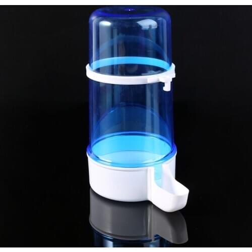 Automatic Bird Feeder Hamster Parrot Dispenser Water Feeding Drinking Food Bowl D7YB