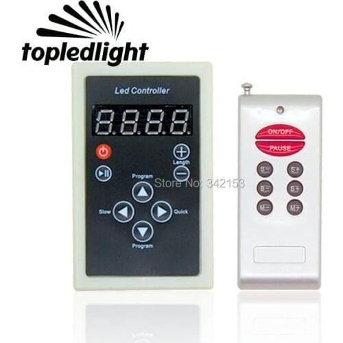 Wireless 6803 RF LED RGB Controller 133 Color Changes For Dream Color LED Strips Portable Lighting Accessories