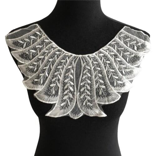 Decorative ladies sweater dress fake collar embroidery sewing DIY clothing supplies material accessories 1 piece for sale