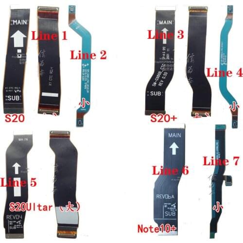 For Samsung Galaxy S20 S20+ S20 Ultra Note 10+ G980 G985 G988 N975 N976 Main board Connector Flex Cable Motherboard Flex Cable