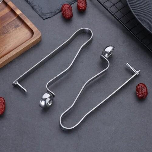 Fruit Core Remover Jujube Nuclear Cherry Remover Squeeze Grip Stainless Steel Hand Press Device Fruit Kitchen Dining Home Tool
