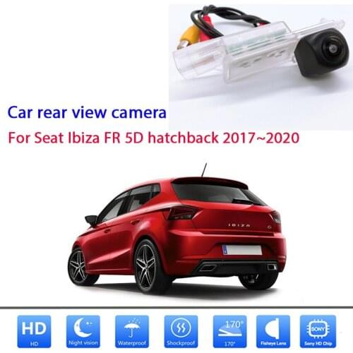 Rear View camera CCD Full HD Night Vision Reverse Backup Camera Waterproof For Seat Ibiza FR 5D hatchback 2017 2018 2019 2020