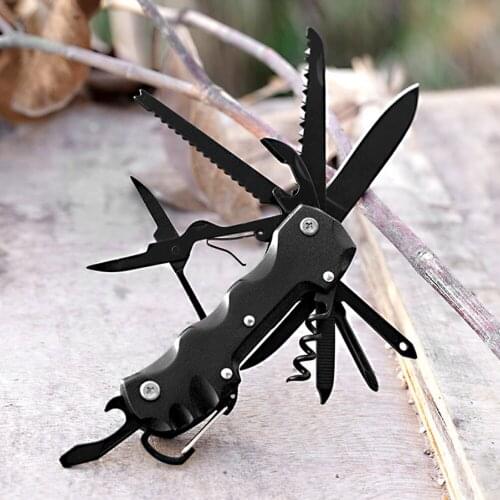 Multi Tools Pocket Folding Knife EDC Outdoor Bushcraft Survival Camping Army Knives Scissors Box Cutter Multitool Hand Tools