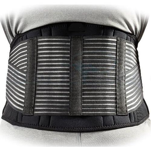Men Sports Waistband Double Adjust Lumbar / Breathable Brace Lower Back Support Safety Belt