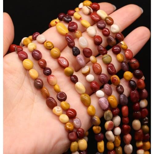 New Style Natural Stone Irregular Chrysolite Loose Beads For DIY Jewelry Making Necklace Bracelet Earrings Accessory