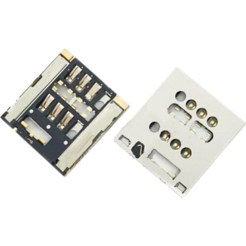 Nwt Genuine Sim Card slot For Sony Xperia C S39H S39C C2304 C2305 Sim Card tray For Sony s39h Sim card reader holder Replacement