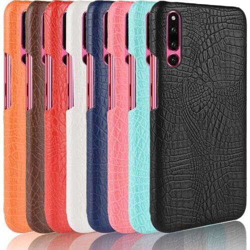 SUBIN New Case For Huawei P30 P 30 Luxury Crocodile Skin PU Leather Back Cover Phone Protective Case for huawei P30 pro P30pro