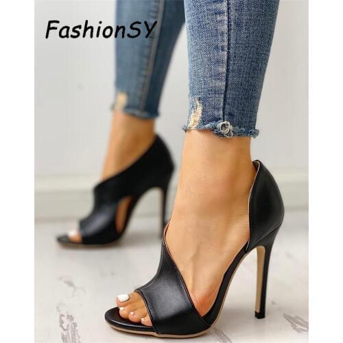 New Women shoes Fashion Sexy Pumps High Heels Summer Ladies Increased Stiletto Peep Toe Sandals Wedding Party woman Shoes