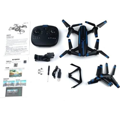 Smart Folding UAV Drone 30W Camera APP Remote WiFi 3D Roll-Over One Key Remove Maintaining Altitude Quadcopter