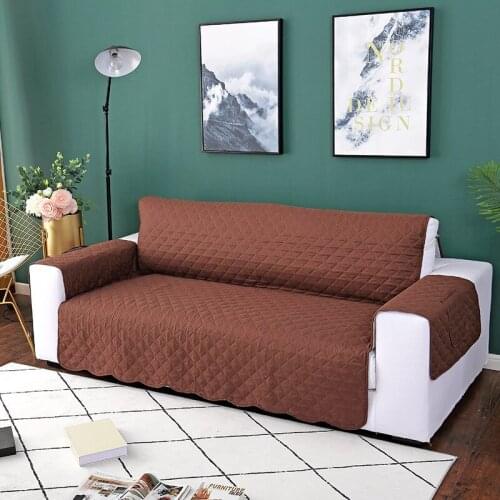 1/2/3 Seater Modern Home Universal Anti-slip Dirt-Proof Pet Sofa Protector With Elastic Fastened Soft Portable Pets Sofa Cushion