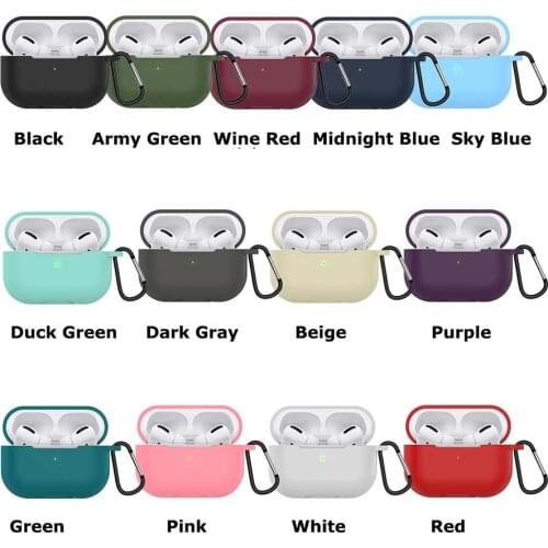 Thickened 4th-Generation Earphone Silicone Case Cover for Airpods 3 Earphone