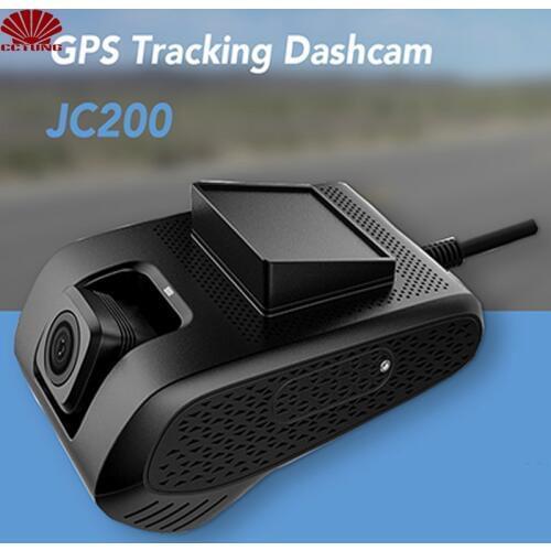 JC200 3G Smart Car GPS Tracking Dashcam with Dual Camera Recording & SOS Live Video View by Free Mobile APP for Commercial Fleet