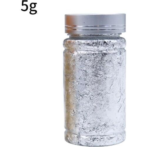 10g Gold Silver Foil Decorative Paper Resin Mold Fillings Shiny Sequins Glitters Filling Materials Resin Jewelry Making