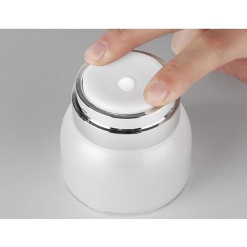 100pcs/lot 30g 50g Pressure pump Acrylic Cream bottle Empty Cosmetic moisturizing Cream box Makeup jars container