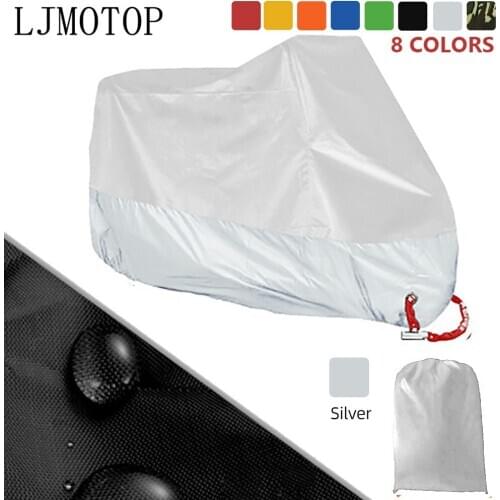 Motorcycle Cover Universal Outdoor Uv Protector Dustproof Rain Cover for Yamaha Tenere 700 YZF R1 YZF R120 FZR 600 YZF R3