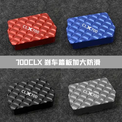 For Cfmoto 700clx Refitted Brake Pedal Widened Antiskid Foot Pad Side Support Enlarged Seat Accessories