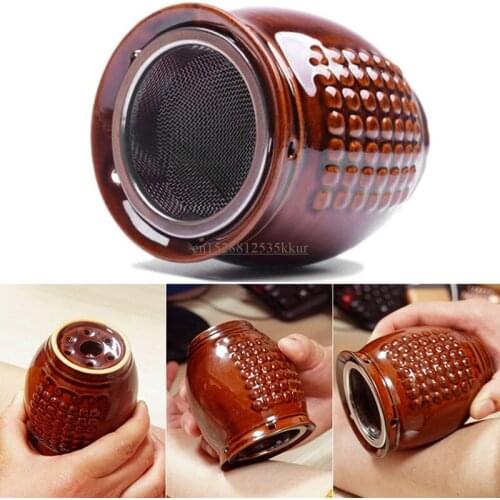 Household pot ceramic scraping moxa cup massage warming traditinal treatment therapy for body