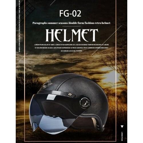 Helmets For Leather Motorcycle Retro Half Cruise Helmet Prince Motorcycle Helmet Vintage Motorcycle Moto