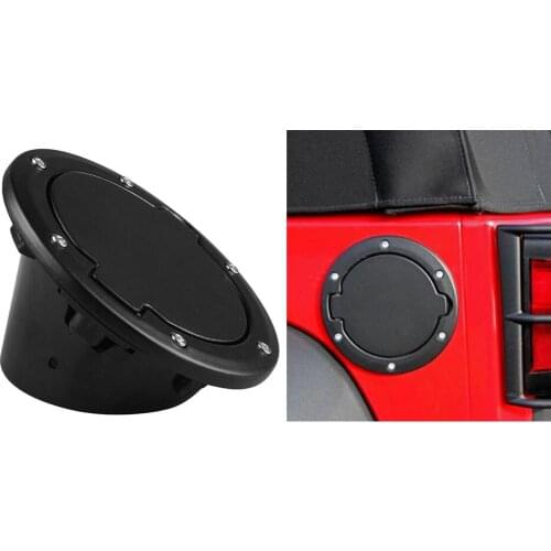 Locking Fuel Gas Tank Cover fits for Jeep Wrangler JK 2/4 Door 07-18