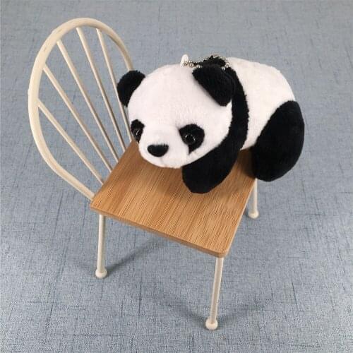 Cute New Panda 6CM plush stuffed toy dolls - kids little gift String Rope pendant Charm Plush Toy Dolls