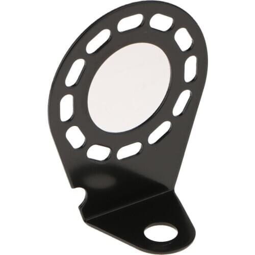 7 Way Trailer RV Mounting Bracket Connector Plug Blade Coated Steel