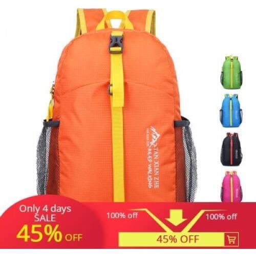 Folding Backpack Outdoor New Light Portable With Mountain Climbing Leisure Folding Bagpack
