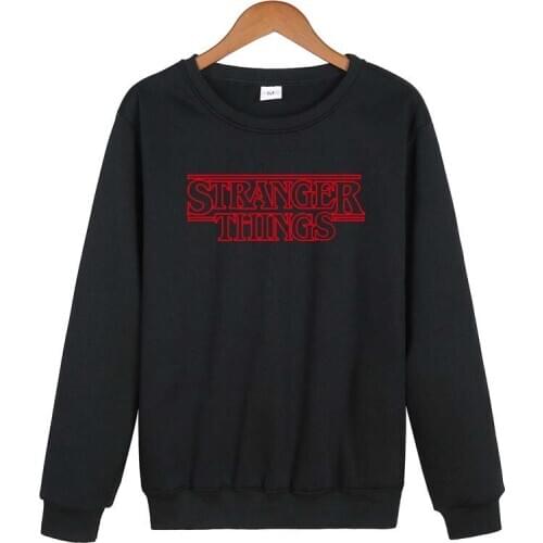 New o-neck hip-hop tracksuits autumn winter man Woman pullovers stranger things hoodies Men long sleeve casual fleece sweatshirt
