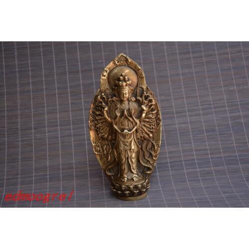 Antique Old QingDynasty copper carving--Buddha #2,, hand crafts,best collection&adornment,free shipping