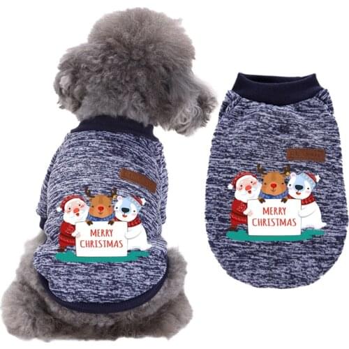 A Halloween Print Small Dog Hoodie Coat Winter Warm Pet Clothes for Chihuahua Sweatshirt Puppy Cat Pullover Dogs Pets Costume