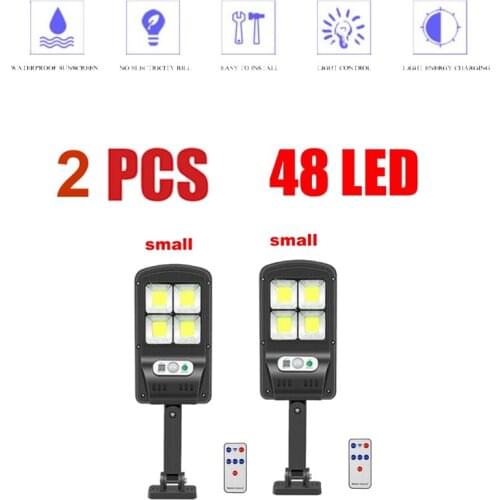 2 pcs tabular oblong solar porch light Garden Solar lamps Powered LED Outdoor Decorative Waterproof Garden street security light