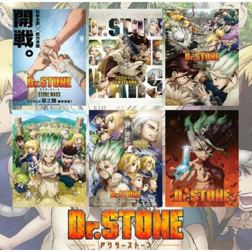 30style Choose Classic Dr Stone Anime PICTURE Art Film Print Silk Poster for Your Home Wall Decor 24x36inch