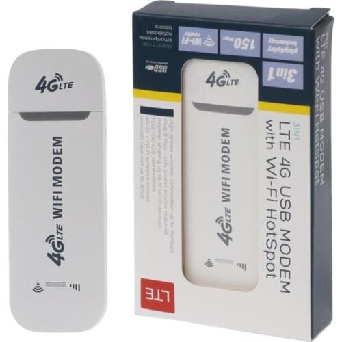 3G WCDMA 4G FDD LTE USB Wifi Modem Router Network Adapter Dongle Pocket WiFi Hotspot Wi-Fi Routers 4G Wireless Modem