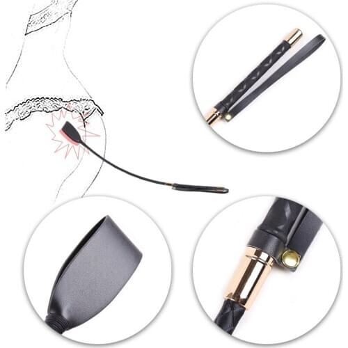 Bdsm Bondage Boutique Slim Leather Riding Whip Spanking Knout Erotic BDSM Lash Fetish Flogger Sex Toys For Couples Adult Games