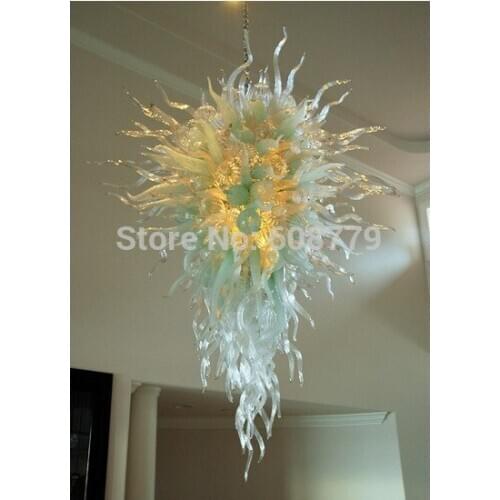 Free Shipping Big House Deco Murano Large Chandelier Lighting