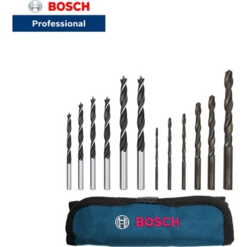 Bosch Drill Bit Genuine Multi-function Batch Screwdriver Accessories Head Metal Construction Drill Bit Storage Bag Set
