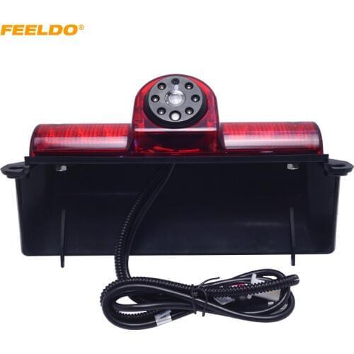 FEELDO Car Reverse Brake Light Backup Camera HD Rear View Camera For GM Express Chevy Savana cargo VAN #5373