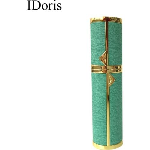 IDoris 5ml Portable Mini Refillable Perfume Spray Bottle Aluminum Atomizer Spray Bottle Travel Container Perfume Bottle