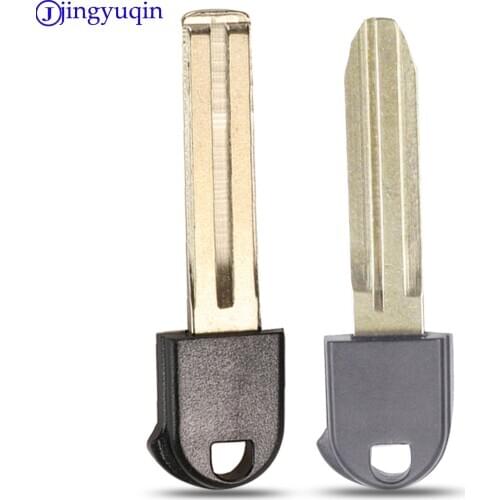 Jingyuqin 20ps Remote Fob Car Key Insert Blade Styling For Toyota Avalon Camry Highlander Land Cruiser Prius RAV4 Venza 4 Runner