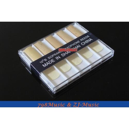 New 20Pcs High Grade Bamboo Soprano Saxophone Bb Reeds Musical Instrument Saxophone Accessories