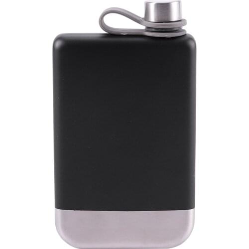 New 9 Oz Stainless Steel 304 Hip Flask Whiskey Wine Bottle Alcohol Pocket Flagon For Gifts