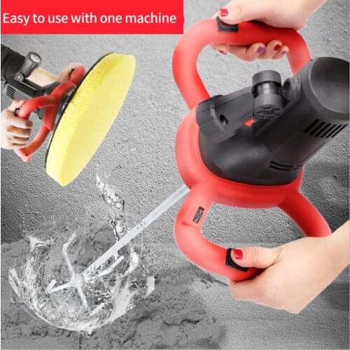 PHENDO New Portable Cement Mortar Troweling Machine Wholesale Putty Mixer Custom Construction Power Tools 380mm Wall Smoothing