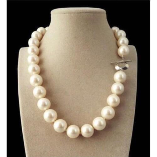 AAAA 10-11 mm natural white pearl necklace 18inch