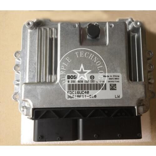 Diesel fuel engine computer control board ECU 0281020132 for bossch dongfeng