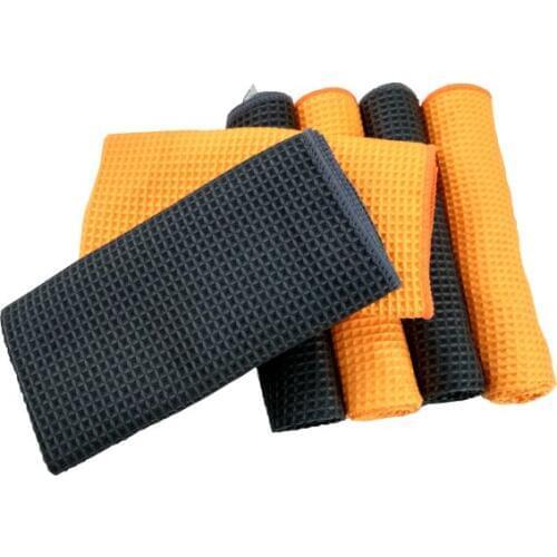 40x40cm Car Cleaning Wash Cloth Window Care Microfiber Wax Polishing Towel Auto Kitchen Cleaner Drying